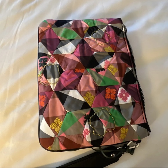 Kate Spade New York X Beams American Plaid Small Pouch Wristlet - Picture 4 of 7